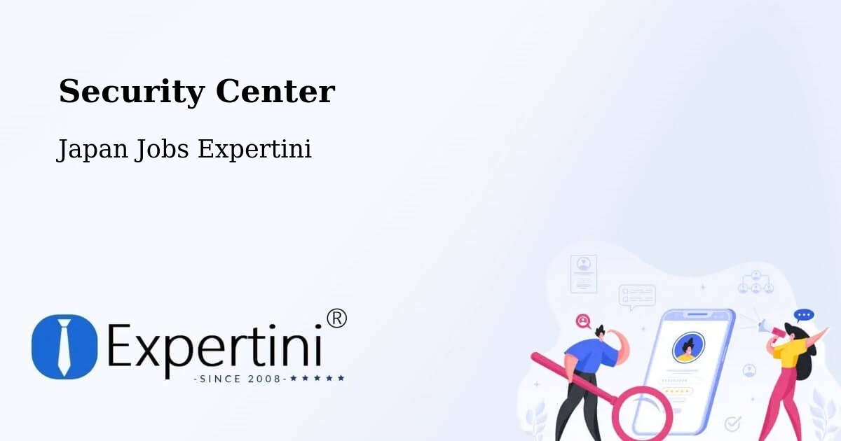 Security & Compliance – Shima - Japan Jobs Expertini